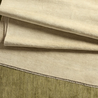 Jaipur Living Origin Knotted Solid Area Rug, Green, 6'x9'