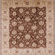 Ahgly Company Indoor Square Mid-Century Modern Area Rugs, 3' Square
