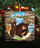 Bear Cabin Ornament
