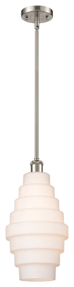 Innovations 516-1S-SN-G671-8-LED 1 Light Mini Pendant, Brushed Satin Nickel