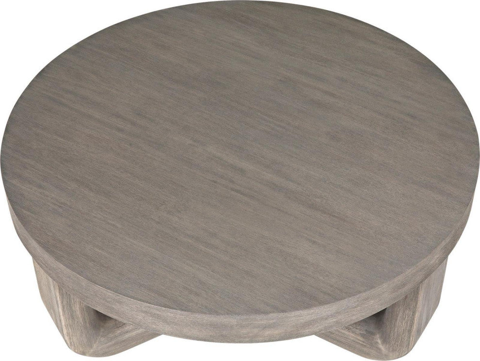 Joel Distressed Gray Mahogany Coffee Table