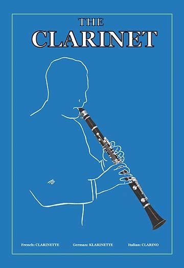 The Clarinet- Framed Paper Poster 20" x 30"
