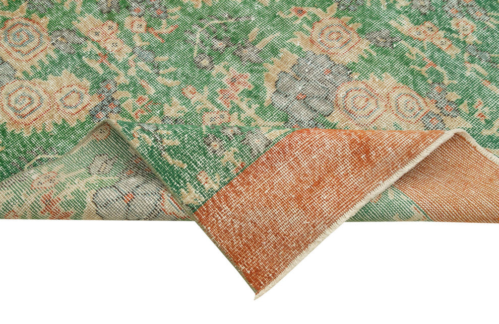 Rug N Carpet - Handwoven Turkish 4' 6'' x 12' 9'' Contemporary Area Rug