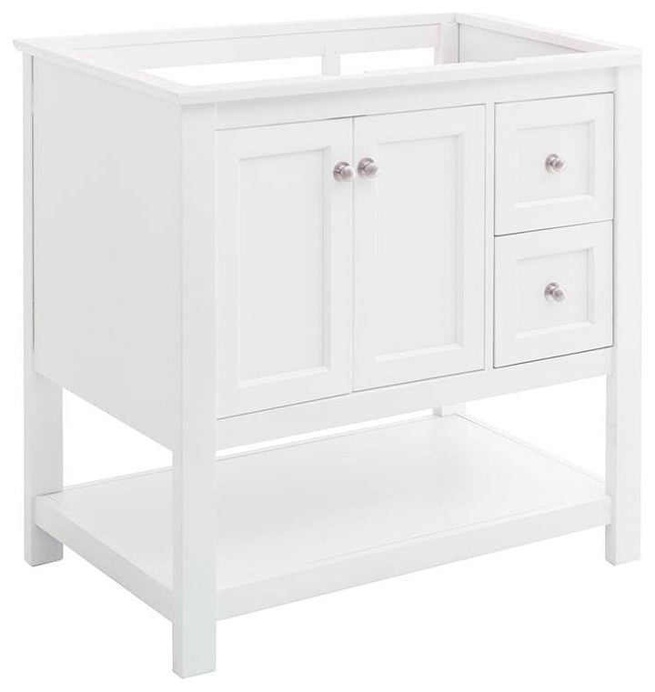 Fresca FCB2336WH Manchester 36" White Traditional Bathroom Cabinet