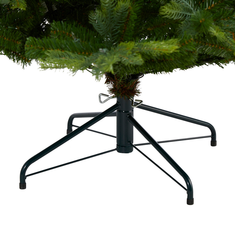 Nearly Natural 7ï¿½ North Carolina Spruce Christmas Tree / 931 Bendable Branches