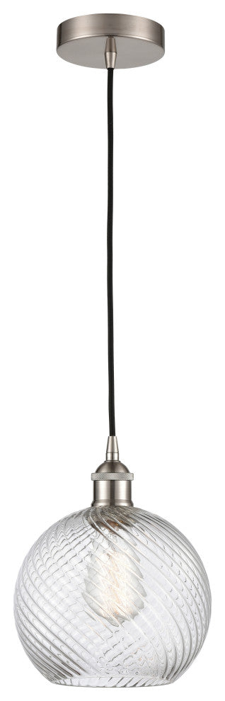 Innovations 616-1P-SN-G1214-8-LED 1-Light Mini Pendant, Brushed Satin Nickel