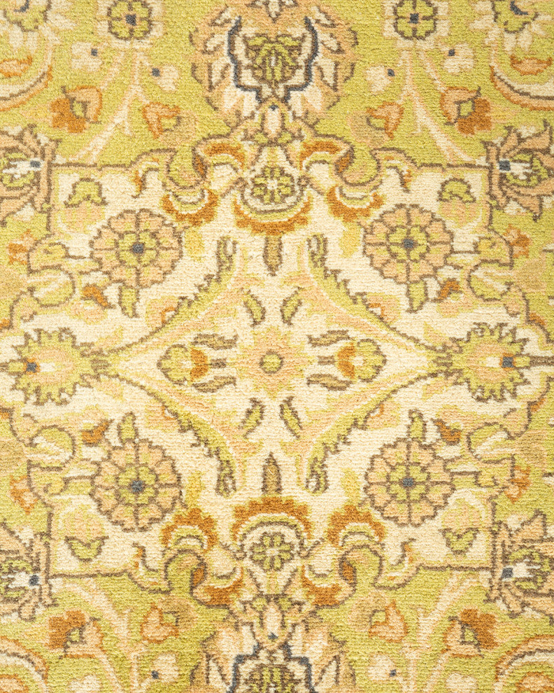 Mogul, One-of-a-Kind Hand-Knotted Area Rug Ivory, 6' 1" x 9' 2"