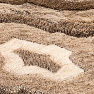 Cowhide Patchwork Rug, Eros, Charolais, 10'x14'