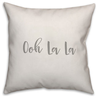 Oooh La La 16x16 Throw Pillow Cover