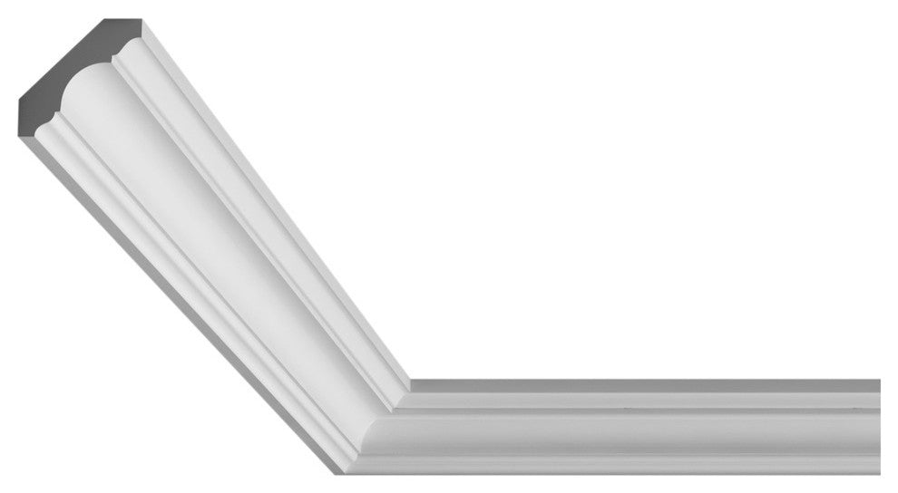 Orac Decor Plain Polyurethane Crown Moulding, Rigid Moulding