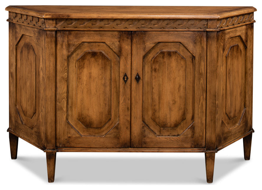 Wrenn Credenza Brown Cabinet for Living Room