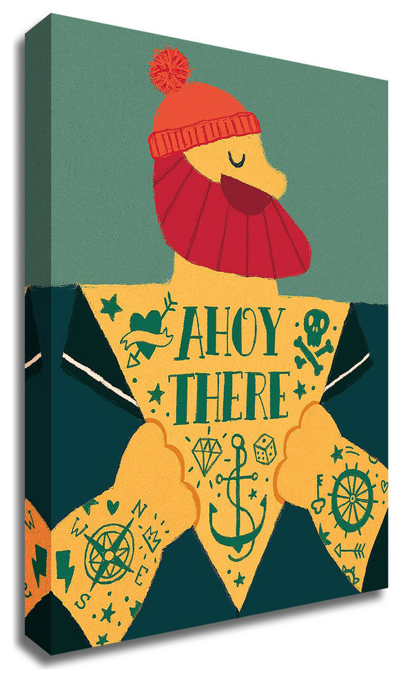 Ahoy There by Michael Buxton, Print on Canvas, 24"x30"