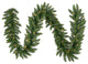 Vickerman A861106Led 9' Fir Christmas Garland, Warm White Led Mini Lights