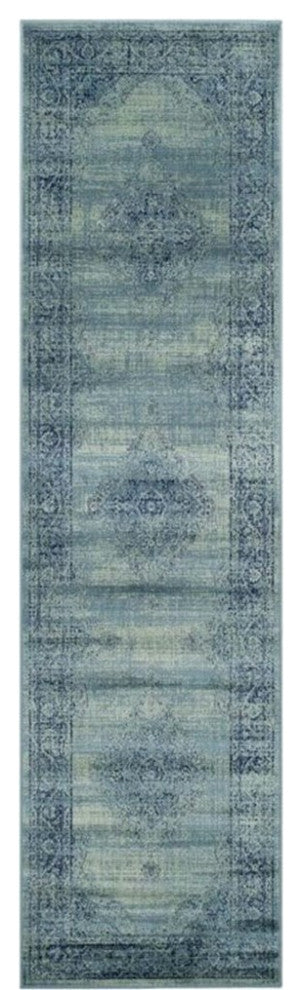 Safavieh Vintage Turquoise Traditional Rug - Runner 2'2" x 6'