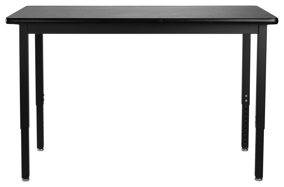 NPS Steel Height Adjustable Science Lab Table, 30 X 72, HPL Top