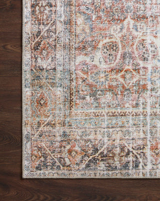 Loloi II Adrian Sunset/Charcoal Area Rug, 2'3"x3'9"