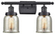 Innovations 916-2W-BK-G58 2-Light Bath Vanity Light, Matte Black