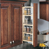 Wood Wall Filler Pull Out for 33" H New Kitchen Applications, 3"W