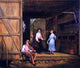 William Sidney Mount Dancing on the Barn Floor Gallery Wrapped Canvas Print