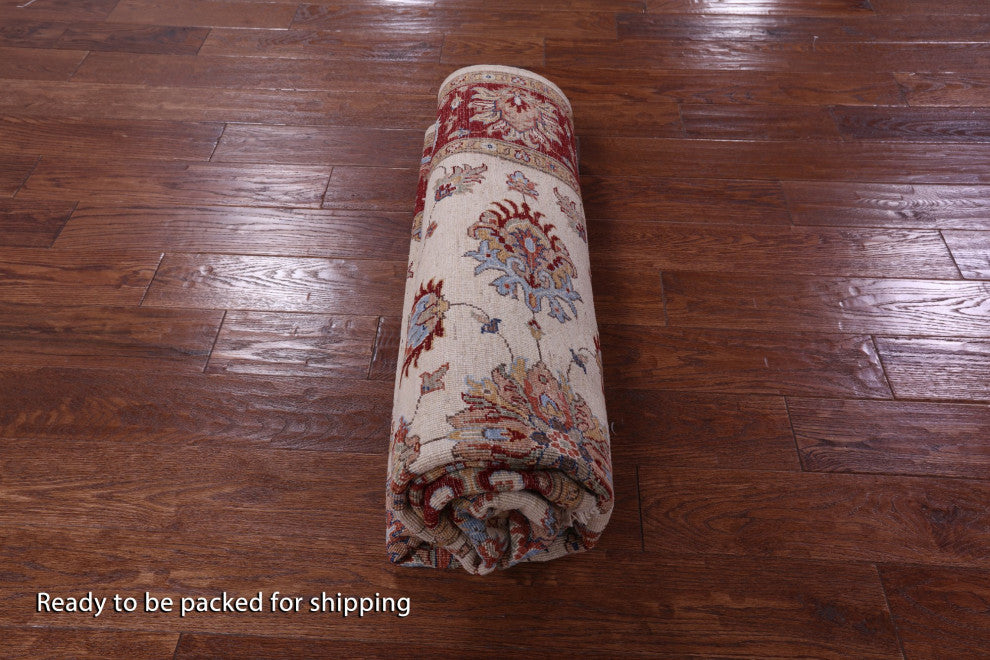 Persian Tabriz Handmade Wool Rug 5' 7" X 7' 8" - Q12753