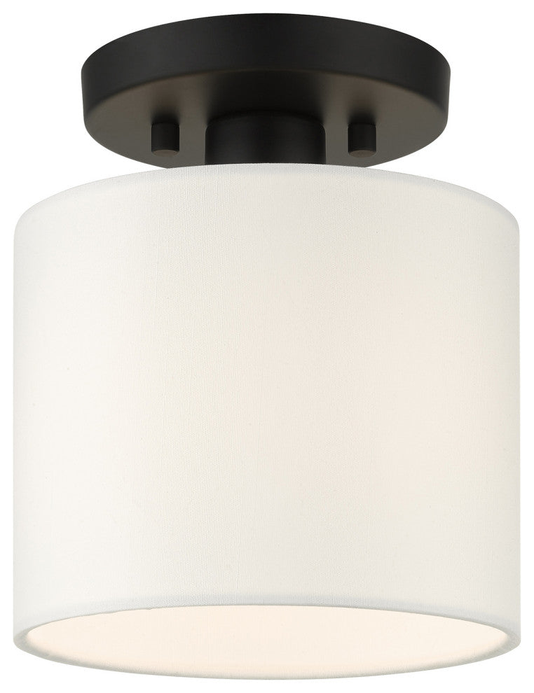 Black Timeless, Transitional, Versatile, Semi Flush