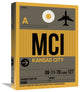 "MCI Kansas City Luggage Tag 1" Fine Art Print