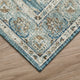 Indoor/Outdoor Marbella MB5 Mediterranean Machine Washable 8' x 8' Round Rug