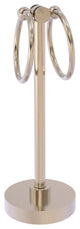 Southbeach Vanity Top 2 Towel Ring Guest Towel Holder, Antique Pewter
