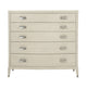 Bernhardt East Hampton Tall Chest, Cerused Linen