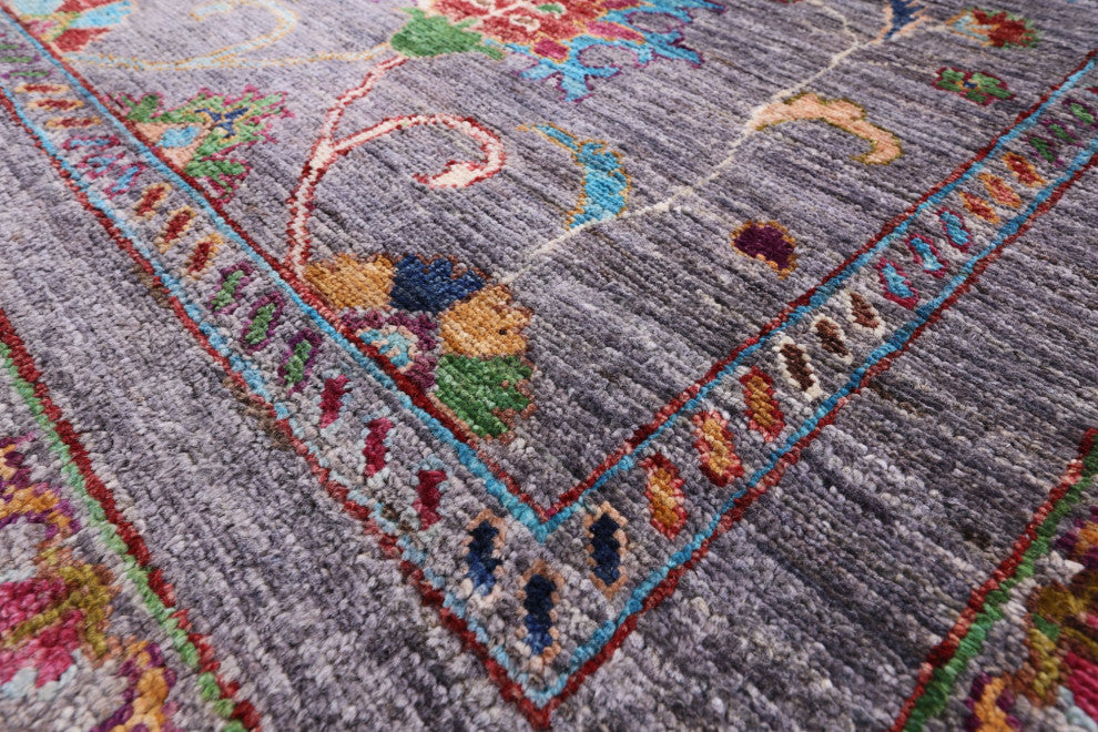 Runner Persian Tabriz Hand Knotted Wool Rug 2' 8" X 9' 10" Q9648