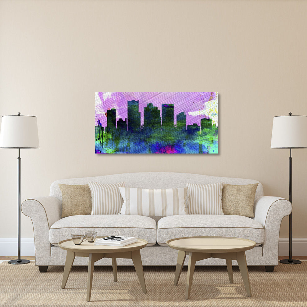 "Phoenix City Skyline" Fine Art Print