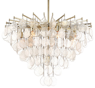 Uttermost Goccia 8-LIght Tear Drop Glass Pendant