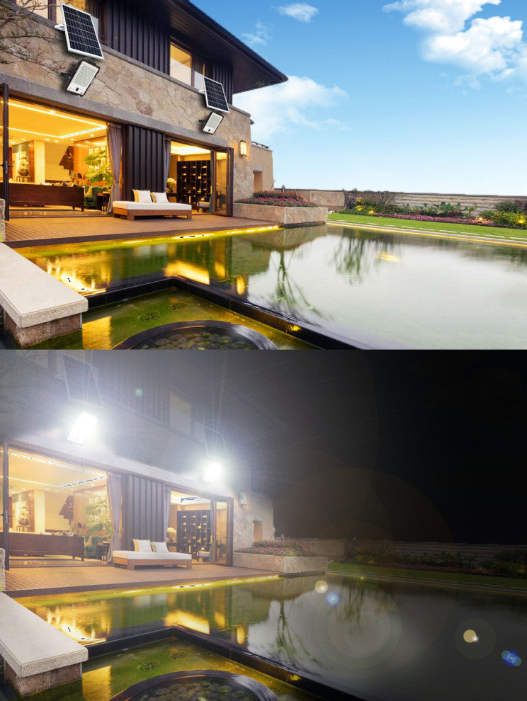 Outdoor Integrated LED Flood Light with 1080P Security WiFi IP Camera CCTV, 100w