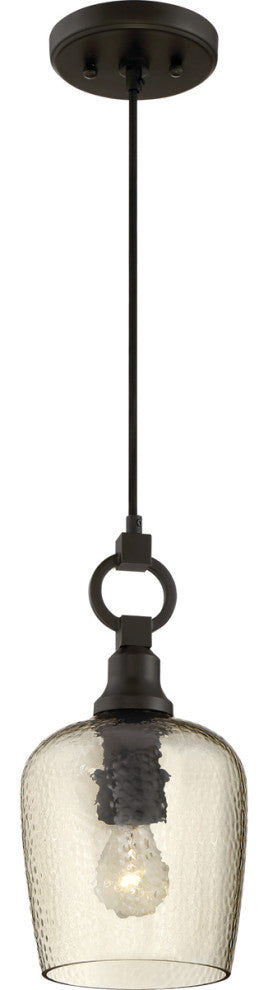 Quoizel CKKD1507WT One Light Mini Pendant Kendrick Western Bronze