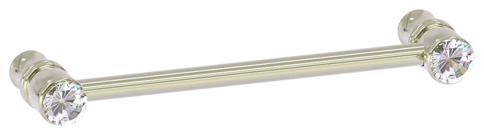 Carolina Crystal 5" Cabinet Pull, Polished Nickel