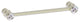 Carolina Crystal 5" Cabinet Pull, Polished Nickel