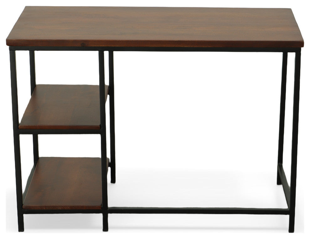 Brayden Desk, Chestnut/Black