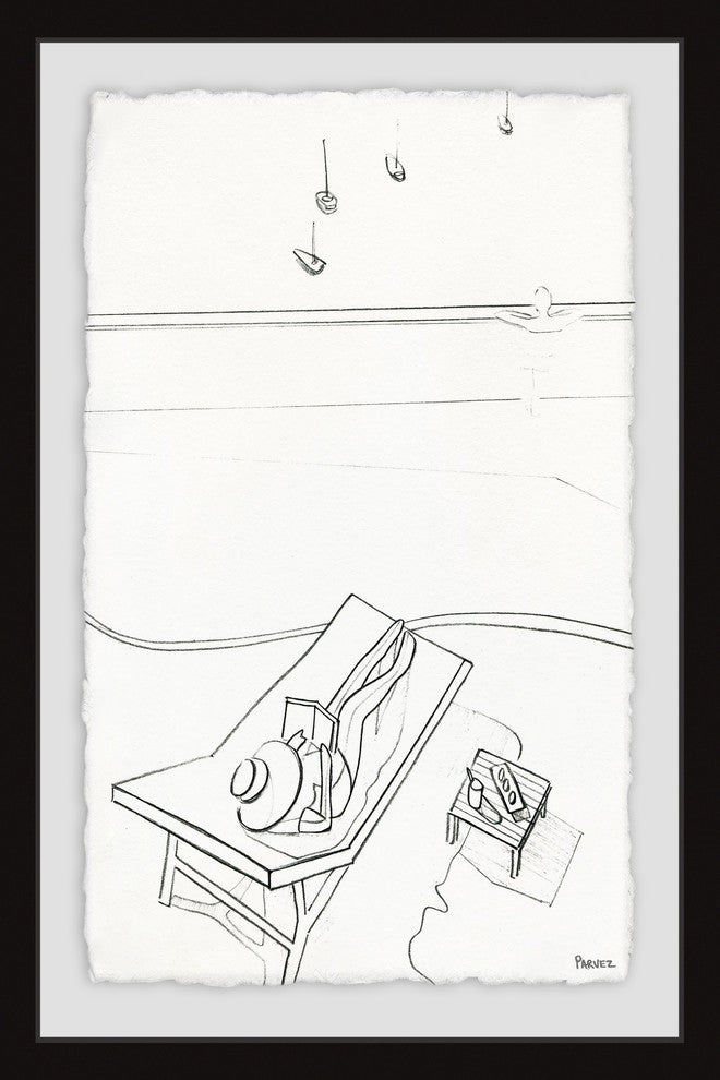 "Read and Chill" Framed Painting Print, 30"x45"