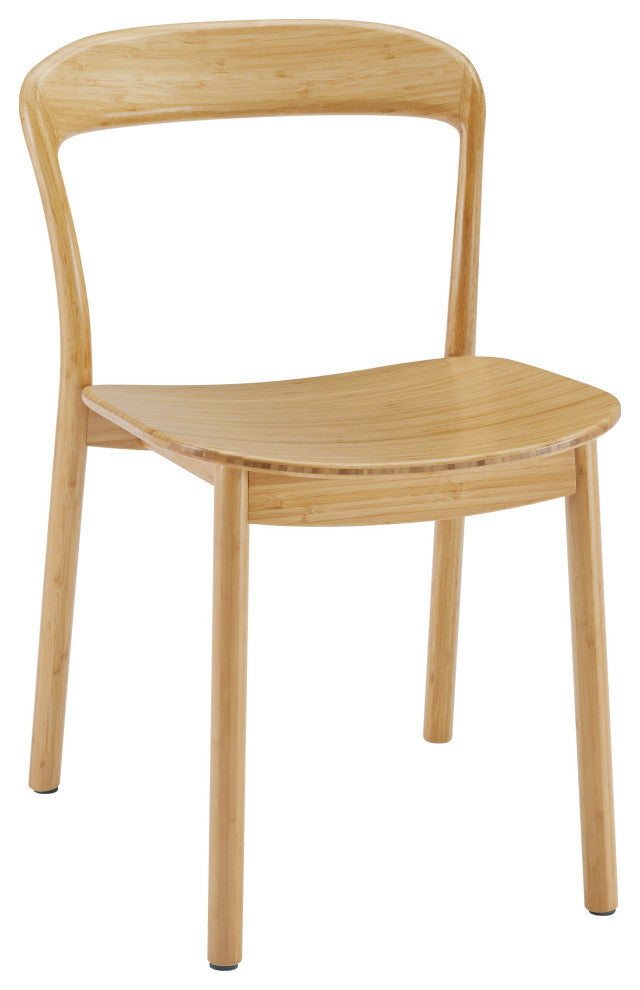 Hanna Dining Chair Bamboo Seat, Wheat, Set of 2
