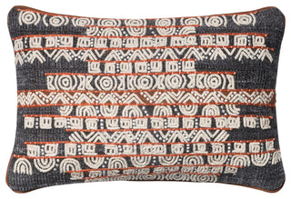 Aztec Pillow, Down Insert, 13"x21"