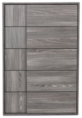 Nova Domus Asus Italian Modern Elm Gray Chest