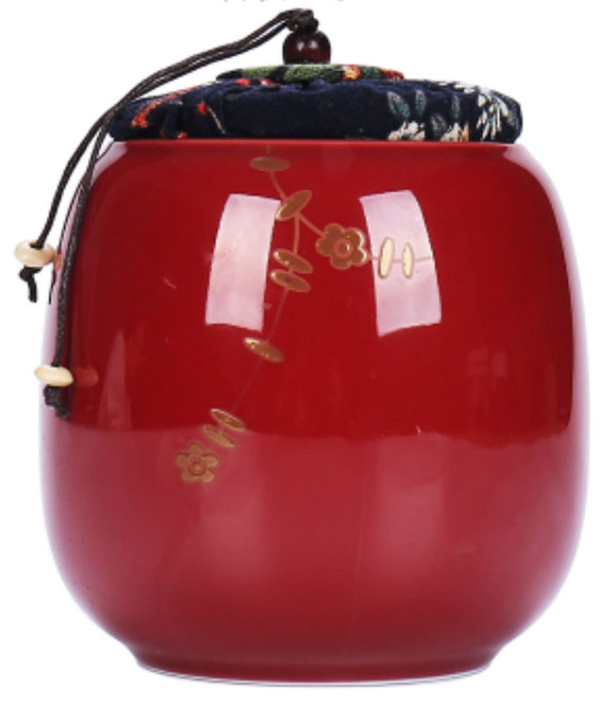 Japanese Ceramic Tea Canister, A26