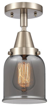 INNOVATIONS LIGHTING 447-1C-SN-G53-LED Small Bell Flush Mount