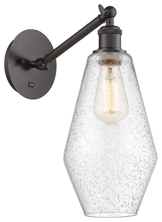 Innovations Cindyrella 1-Light Wall Sconce 317-1W-OB-G654-7, Oil Rubbed Bronze