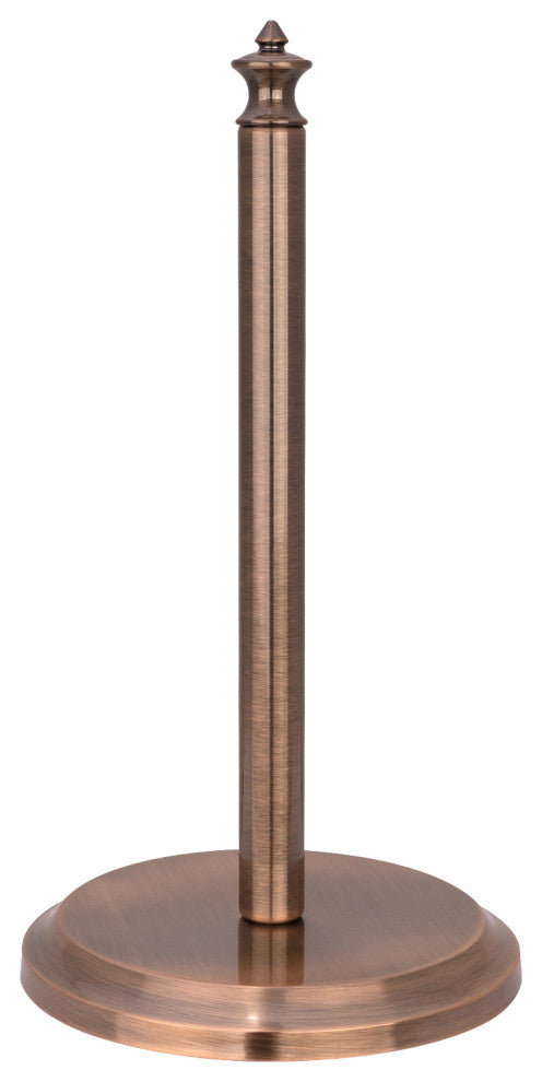 Paper Towel Holder Roll Dispenser Stand for Kitchen Counter & Dining Room Table, Antique Copper