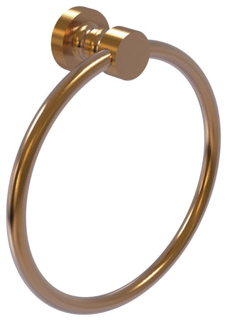 Foxtrot Towel Ring, Brushed Bronze