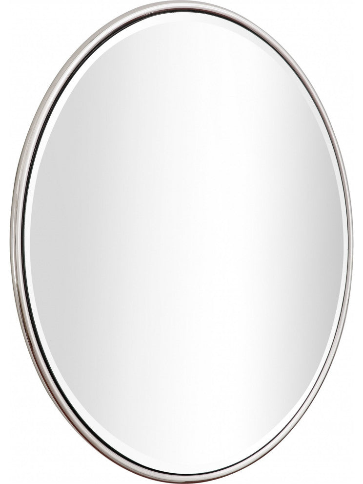 Silver Full Moon Wall Mirror