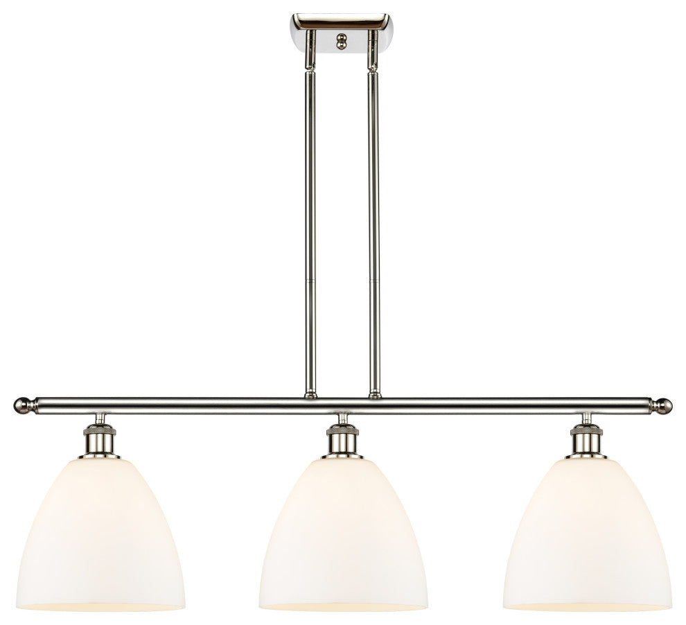 Innovations 516-3I-PN-GBD-91-LED 3 Light Island Light, Polished Nickel
