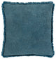 Surya Washed Cotton Velvet Wcv-002 Pillow Shell With Polyester Insert