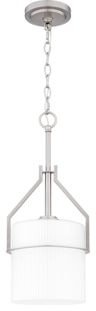 Quoizel SEY1508 Seymour 9"W Mini Pendant - Brushed Nickel